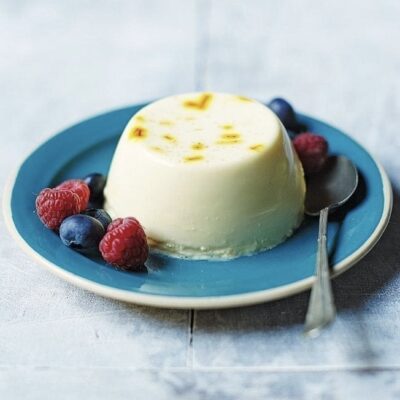 Saffron-Gingyr Cooked Cream